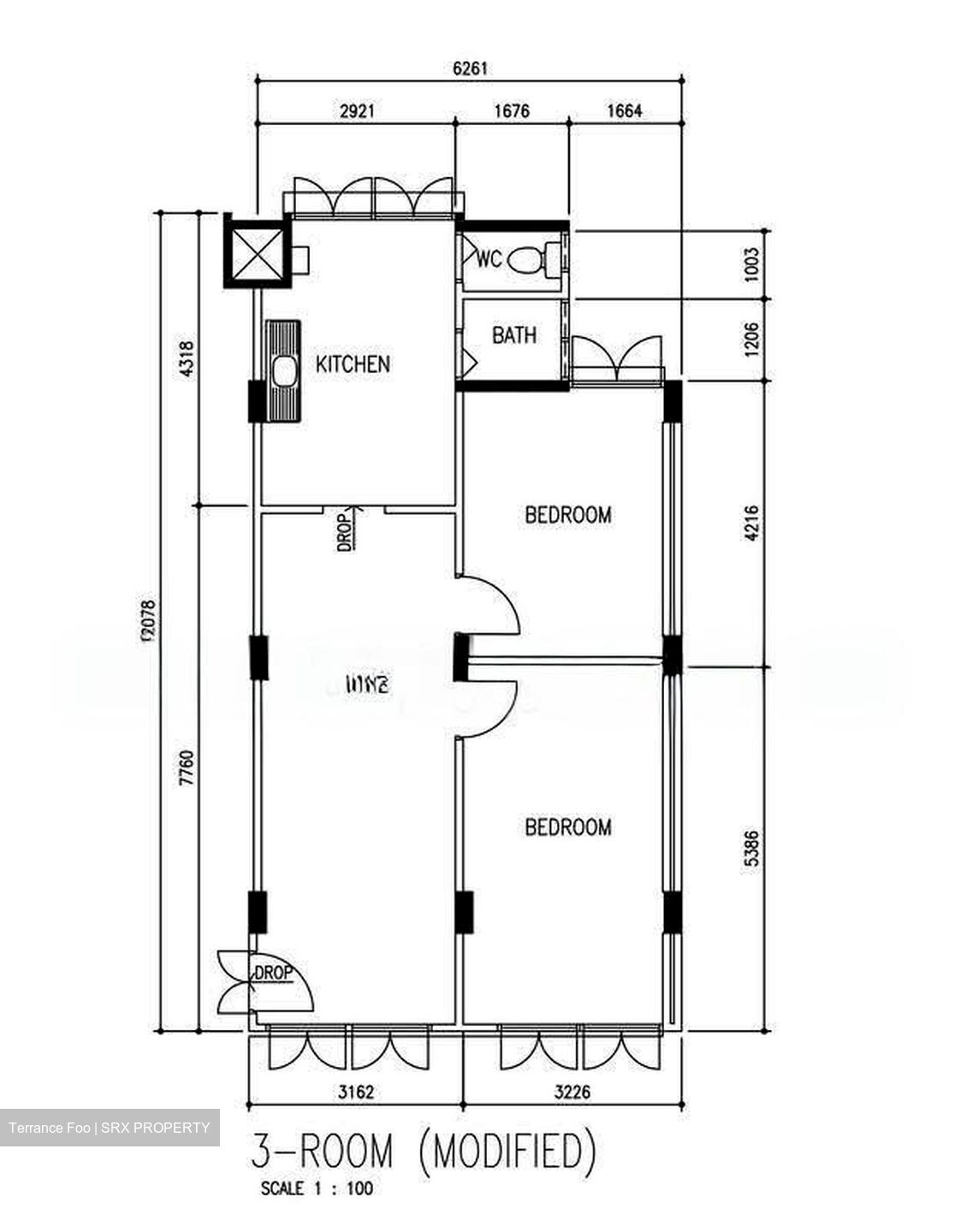 Blk 1 Haig Road (Geylang), HDB 3 Rooms #630704101